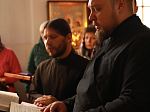 В четверг первой седмицы Великого поста Преосвященнейший епископ Дионисий совершил повечерие с чтением Великого канона прп. Андрея Критского в Тихоновском соборном храме г. Острогожска