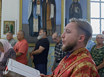 Правящий Архиерей возглавил престольное торжество храма во имя святого мученика Иоанна Воина города Богучара