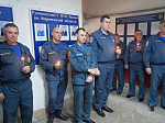 В Верхнемамонском пожарно-спасательном гарнизоне совершен благодарственный молебен для сотрудников пожарной охраны