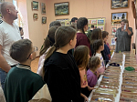  Учащиеся воскресной школы при храме в честь Всемилостивого Спаса посетили краеведческий музей города Россошь