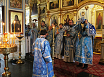 Участники Ильинского казачьего крестного хода с чтимой иконой Божией Матери «Спорительница хлебов» посетили Острогожское благочиние