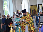 Благочинный Павловского церковного округа совершил богослужение на День семьи
