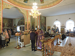 Великопостное богослужение в день памяти сорока Севастийских мучеников в Сретенском храме г.Острогожска