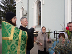 Праздник входа Господня в Иерусалим в Тихоновском соборном храме Острогожска