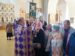 В праздник Воздвижения Честнаго и Животворящего Креста Господня в храмах Богучарского благочиния совершены торжественные богослужения