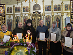 В пятницу 2-й седмицы Великого поста правящий архиерей совершил Литургию Преждеосвященных Даров в Казанском храме с. Гнилое