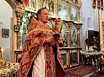 В Преображенском храме села Заболотовка торжественно встретили Светлое Христово Воскресение