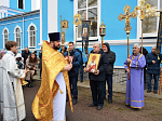 В Казанском храме г. Павловска молитвенно отметили Престольный праздник