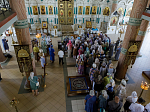 В Россоши встретили ковчег с частицей мощей святой блаженной старицы Матроны Московской
