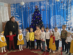 Святочные встречи: протоиерей Владимир Шереметов рассказал дошколятам о Рождестве и Крещении