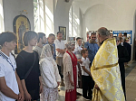 В Казанском храме города Павловска совершен молебен о начале учебного года