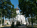 Глава Воронежской митрополии с собором духовенства совершил Божественную литургию в Благовещенском кафедральном соборе