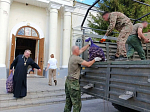 Помощь от сердца к сердцу: прихожане Острогожского благочиния отправили гуманитарный груз защитникам Родины
