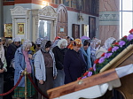 В праздник Воздвижения Креста Господня Правящий Архиерей совершил Литургию в Свято-Ильинском кафедральном соборе города Россоши