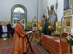 Правящий Архиерей возглавил служение Божественной литургии в храме святых апостолов Петра и Павла районного центра Репьевка