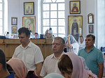 Преосвященнейший епископ Дионисий возглавил торжества престольного праздника храма иконы Божией Матери Казанская поселка Каменка