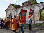 Архипастырь возглавил пасхальную утреню в храме Покрова Пресвятой Богородицы с. Ливенка Павловского благочиния
