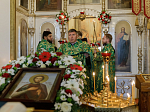 Преосвященнейший Дионисий, епископ Россошанский и Острогожский, возглавил торжества в честь 150-летия храма-колокольни Александра Невского города Россошь