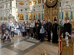 Правящий архиерей принял участие в подведении итогов акции «Пасхальная радость - детям» в Россошанском благочинии