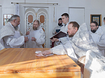 Архипастырский визит в Богучарское благочиние