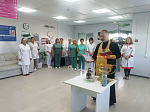 В городе Калач освятили медицинское учреждение Калачеевской ЦРБ