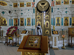 В Свято-Ильинском кафедральном соборе города Россоши совершено всенощное бдение с чином выноса Честного Креста Господня