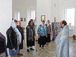 Богослужение в Успенском храме с. Зайцевка