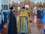 Глава Россошанской епархии совершил Божественную литургию в храме Рождества Пресвятой Богородицы села Никольское-1