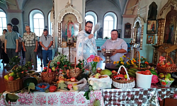 Праздник Преображения Господня молитвенно отметили в селах Новотолучеево и Лещаное Воробьевского района
