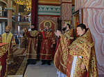 Преосвященнейший Дионисий, епископ Россошанский и Острогожский, возглавил торжества в честь 20-летия Свято-Ильинского кафедрального собора г. Россошь