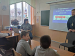 Посещение школы села Волошино