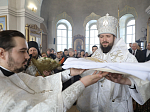 Епископ Дионисий посетил с архипастырским визитом город Богучар