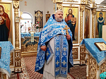 Истобинцы молитвенно отметили престольный праздник