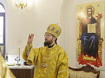 В день памяти Собора трех великих святителей Архипастырь совершил Божественную литургию в храме Всемилостивого Спаса г. Россошь