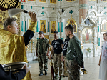 В Россоши встретили казачий крестный ход с чтимым образом Божией Матери «Избавительница от бед» (Ташлинская)