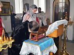 Епархиальная святыня - башмачок святителя Спиридона - в Павловском благочинии