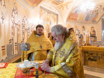Митрополит Воронежский и Лискинский Сергий возглавил богослужение в Алексиево-Акатовом монастыре г. Воронежа
