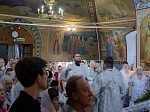 В праздник Преображения Господня Правящий Архиерей совершил Божественную литургию в храме Преображения Господня города Острогожска