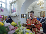 Епископ Россошанский и Острогожский Дионисий совершил Божественную литургию в Костомаровском епархиальном монастыре