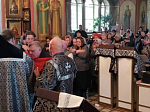 В Михайло-Архангельском храме города Острогожска совершено великопостное богослужение и освящено коливо
