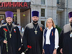  Представители духовенства города Павловска приняли участие в митинге, посвященном Великой Победы