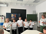  В школе села Солдатское был проведён внеклассный урок посвящённый Дню славянской письменности и культуры