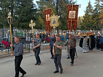 Поклонение Плащанице Спасителя в Тихоновском соборном храме