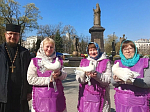 Матушки Острогожского благочиния приняли участие в мероприятиях, приуроченных к празднованию Недели святых жен-мироносиц