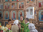 В Преображенском храме села Заболотовка совершена миссионерская Божественная литургия