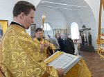Епископ Дионисий совершил Божественную литургию в Никольском храме с. Урыв – Покровка Острогожского благочиния