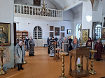 В Казанском храме поселка Каменка отслужили литургию Преждеосвященных Даров