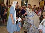 Всенощное бдение в Казанском храме г. Павловска накануне Успения Пресвятой Богородицы