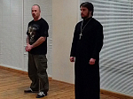 Священнослужитель встретился с наставниками и воспитанниками клуба «Пересвет»