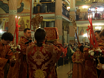 В праздник Светлого Христова Воскресения глава Россошанской епархии возглавил торжественное богослужение в Свято-Ильинском кафедральном соборе г. Россоши